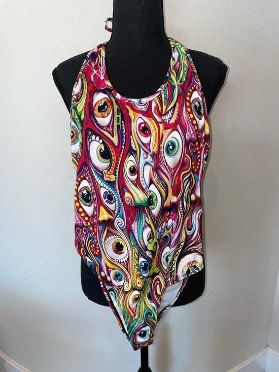 BADINKA Other - BADINKA Trippy Eyez Fit Bodysuit